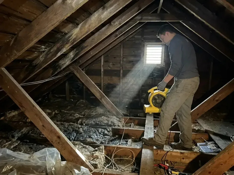 attic-water-damage-drying-proc-007 — frequently asked questions, Emergency Water Extraction & 24/7 Flood Response in Indiana…